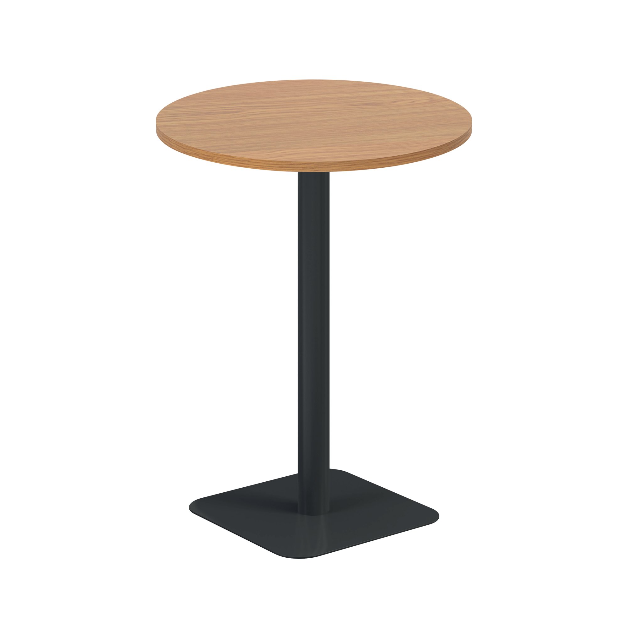 5 Star Forge High Round Table 800mm Nova Oak/Black KF800355