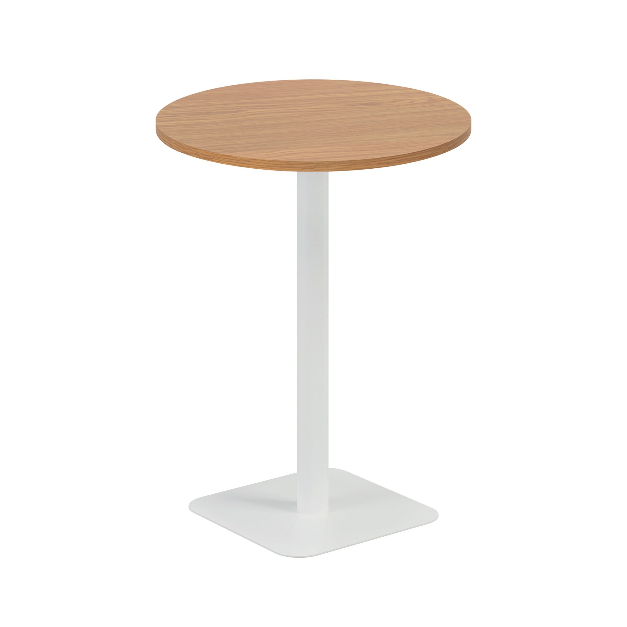 5 Star Forge High Round Table 800mm Nova Oak/White KF800367