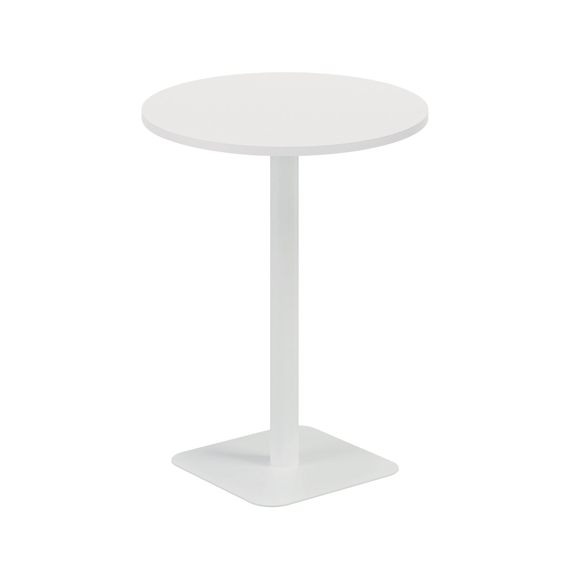 5 Star Forge High Round Table 800mm White/White KF800368