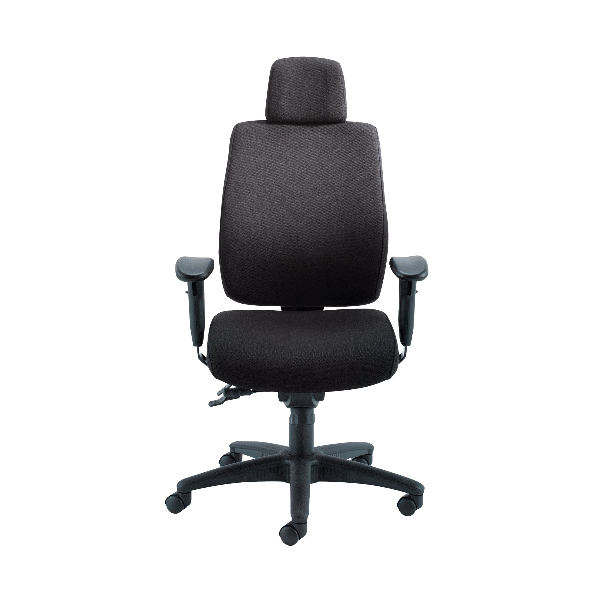 Avior Elbrus High Back Operator Chair 650x678x678mm Black KF80333