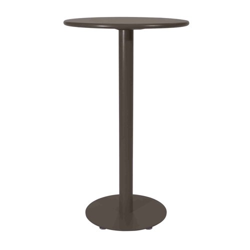 Lark Round High Bar Table Aluminium Charcoal 1043442ND