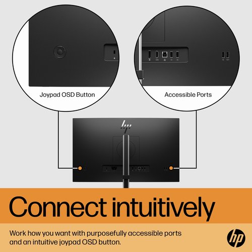 HP 23 Inch E24 G5 FHD Monitor 6N6E9AA#ABU