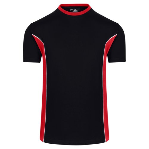 ORN Silverswift Unisex T-Shirt Black/Red L 1080.BKRD.L