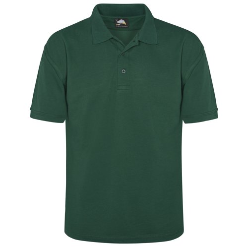 ORN Raven Polo Shirt Unisex Bottle Green 2XL 1130.BG.2XL