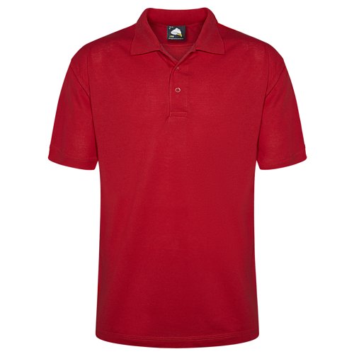 ORN Raven Polo Shirt Unisex Red 2XL 1130.RD.2XL