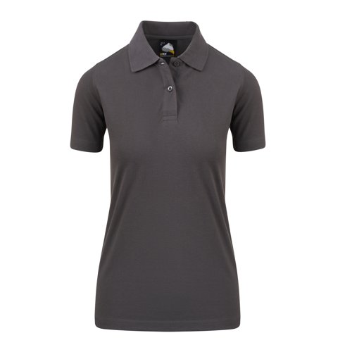 ORN Raven Ladies Polo Shirt Graphite 8 1136.GT.8