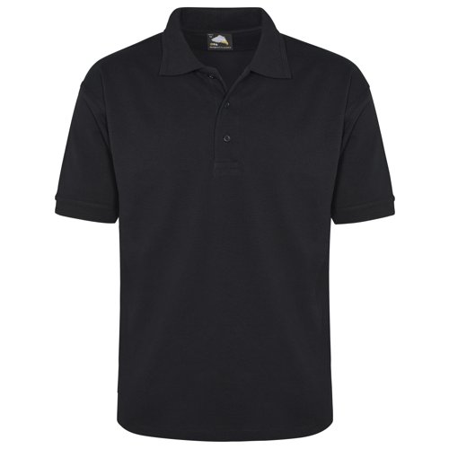 ORN Petrel Cotton Polo Shirt Unisex Black M 1155.BK.M