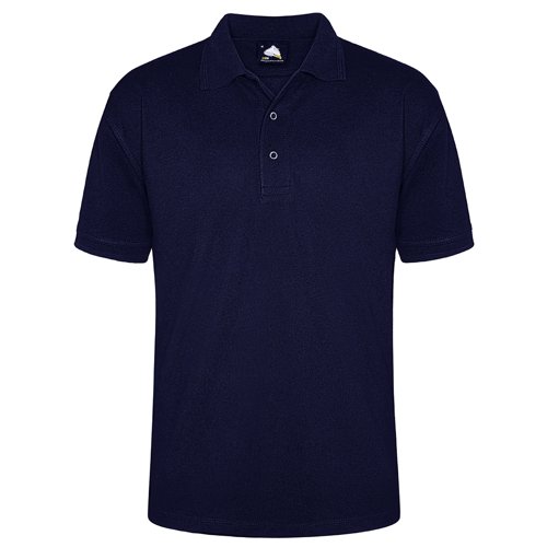 ORN Warbler Stud Polo Shirt Unisex Navy XL 1158.NV.XL
