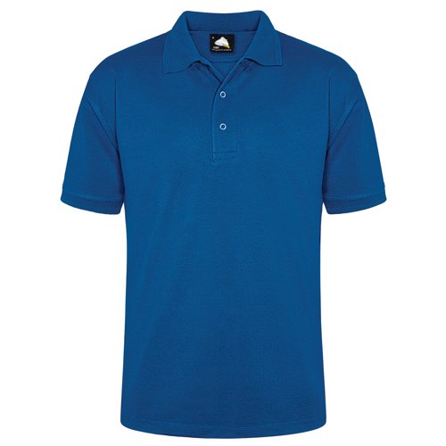 ORN Warbler Stud Polo Shirt Unisex Royal Blue S 1158.RY.S