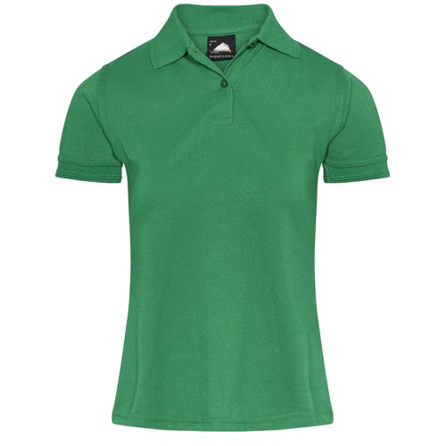 ORN Ladies Eagle Polo Shirt Kelly Green 10 1160.KE.10