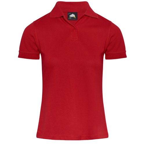 ORN Ladies Eagle Polo Shirt Red 8 1160.RD.8