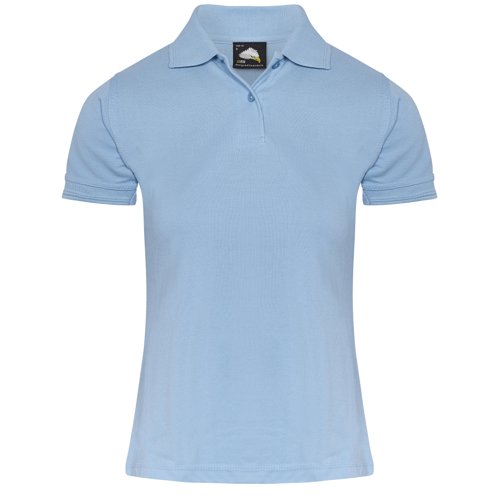 ORN Ladies Eagle Polo Shirt Sky 8 1160.SK.8