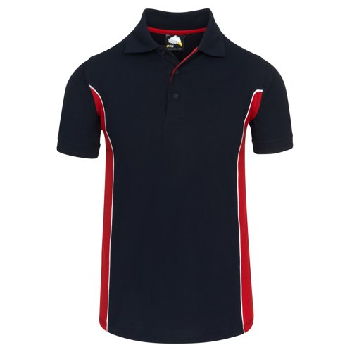 ORN Silverswift Polo Shirt Unisex Navy/Red XS 1180.NVRD.XS