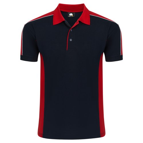 ORN Avocet Polo Shirt Unisex Black/Red 2XL 1188.BKRD.2XL