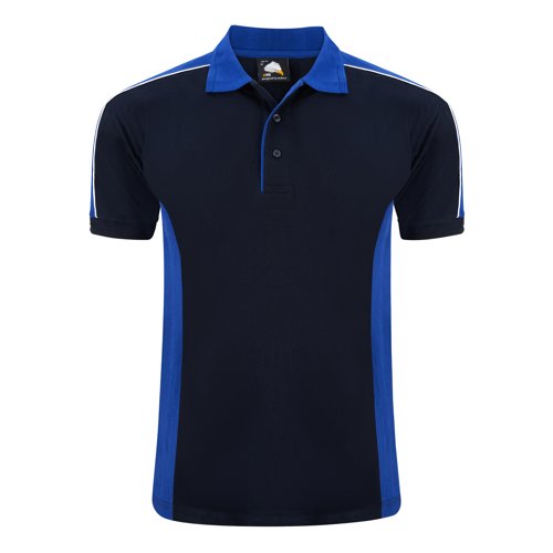ORN Avocet Polo Shirt Unisex Navy/Royal Blue 2XL 1188.NVRY.2XL