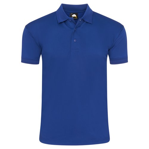 ORN Oriole Wicking Polo Shirt Unisex Royal Blue 3XL 1190.RY.3XL