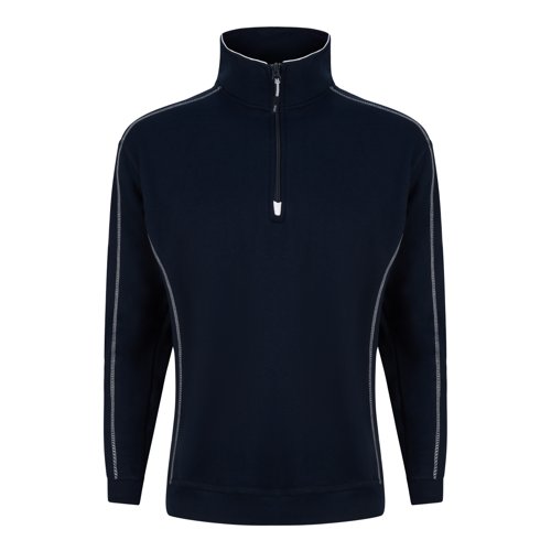 ORN Crane Quarter Zip Sweatshirt Unisex Navy 2XL 1240.NV.2XL