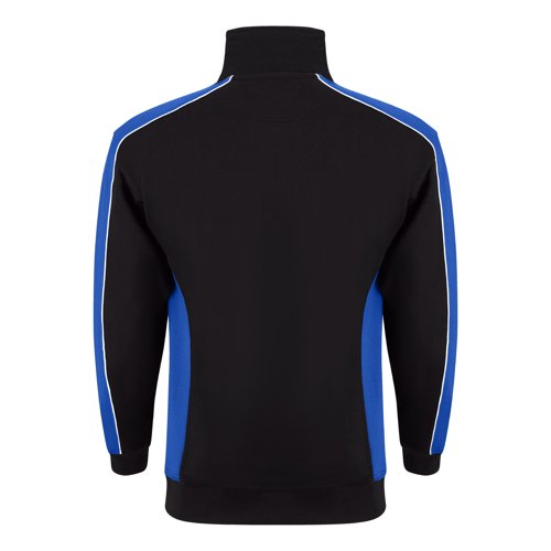 ORN Avocet Quarter Zip Sweatshirt Unisex Black/Royal Blue XS 1288.BKRY.XS