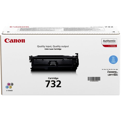 Canon 732C Toner Cartridge Cyan 6262B002