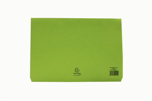 Exacompta Forever Document Wallet Manilla Foolscap Bright Green (Pack of 25) 211/5004 | Exacompta