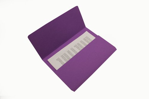 Exacompta Forever Document Wallet Manilla Foolscap Bright Purple (Pack of 25) 211/5005