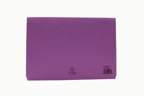 Exacompta Forever Document Wallet Manilla Foolscap Bright Purple (Pack of 25) 211/5005