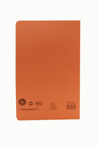 Exacompta Guildhall Heavyweight Transfer Spiral File 420gsm Foolscap Orange (Pack of 25) 211/7004 | Exacompta