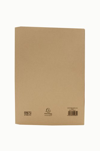 Exacompta Guildhall R/Hand Transfer Spiral Pocket File 315gsm Foolscap Buff (Pack of 25) 211/9061Z | Exacompta