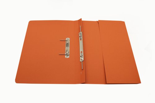 Exacompta Guildhall Right Hand Transfer Spiral Pocket File Foolscap Orange (Pack of 25) 211/9063Z