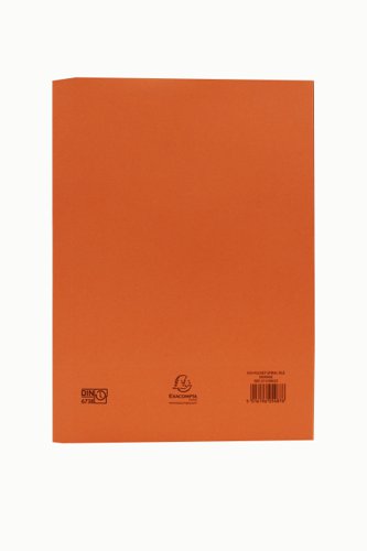 Exacompta Guildhall Right Hand Transfer Spiral Pocket File Foolscap Orange (Pack of 25) 211/9063Z