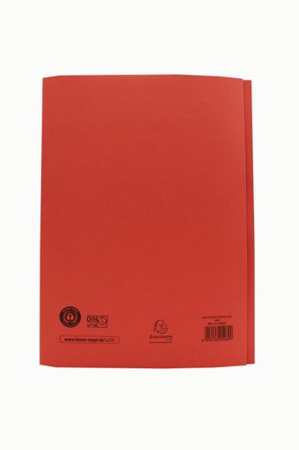 Exacompta Guildhall R/Hand Transfer Spiral Pocket File 315gsm Foolscap Red (Pack of 25) 211/9065Z