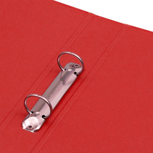 5 Star Office 2 O-Ring Binder A4 Red (Pack of 10)