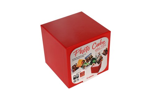 Canon Photo Cube PG-560/CL-561 K/CMY Ink/PP-201 5x5 in Photo Paper Plus Glossy II 3713C007