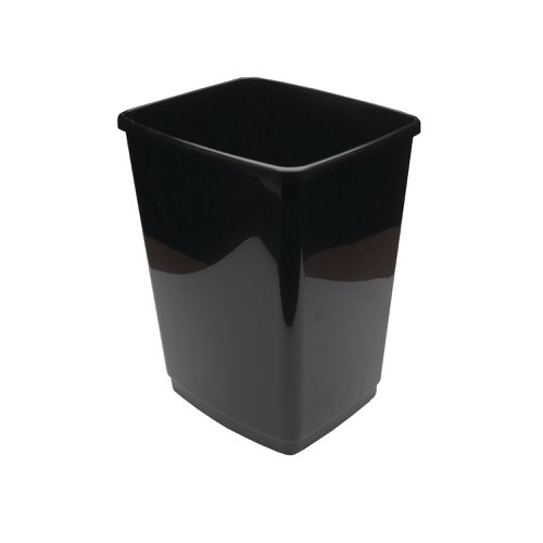 2Work Swing Bin Base 50 Litre Black 2W02381