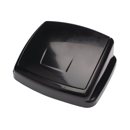 2Work Swing Bin Lid 50 Litre Black H12W02392