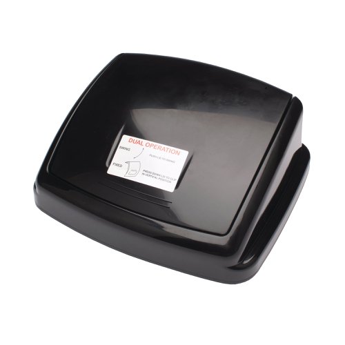 2Work Swing Bin Lid 30 Litre Black 2W02394