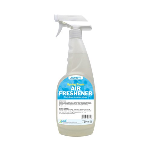 2Work Air Freshener Trigger Spray Spring Fresh 750ml 2W03971 | VOW