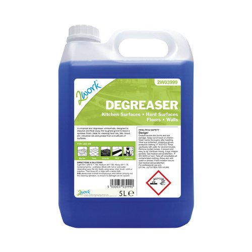 2work Kitchen Cleaner And Degreaser 5 Litre 2w03999