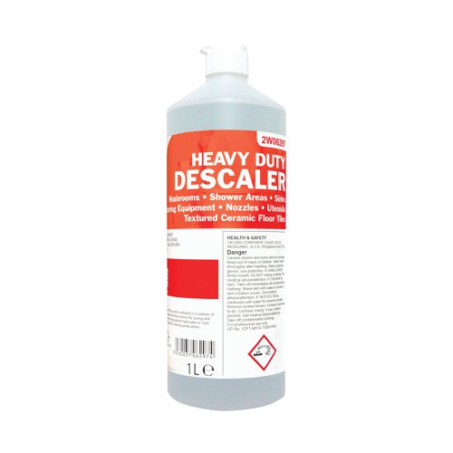 2Work Heavy Duty Descaler and Cleaner 1 Litre (Pack of 12) 2W06297