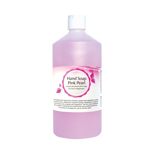 2Work Pink Pearlised Luxury Foamy Hand Soap 750ml 2W07558 2W07558