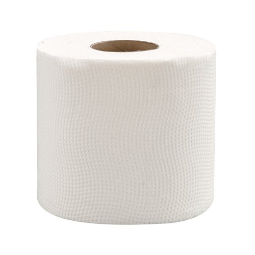 2Work 3-Ply Bamboo Toilet Roll (Pack of 24) 2W10169