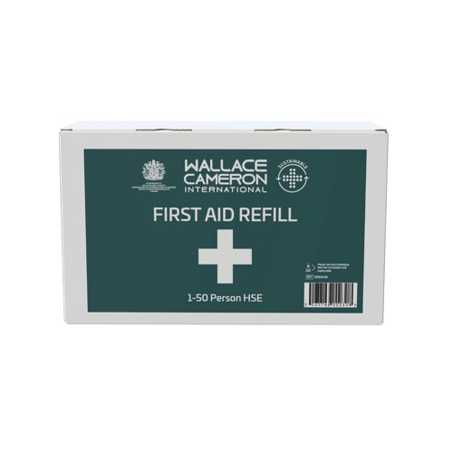2Work Eco-Friendly 50 Person HSE First Aid Kit Refill 2W10246