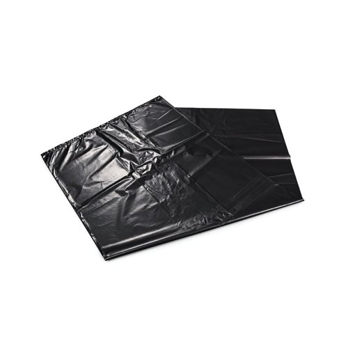 2Work Eco Medium Duty Refuse Sack 90L Black (Pack of 200) 2W10452
