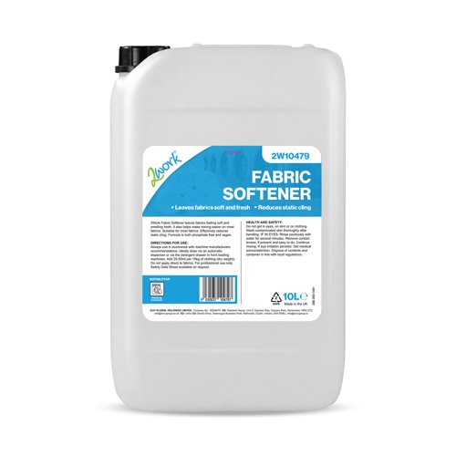 2Work Professional Fabric Softener 10 Litres 2W10479