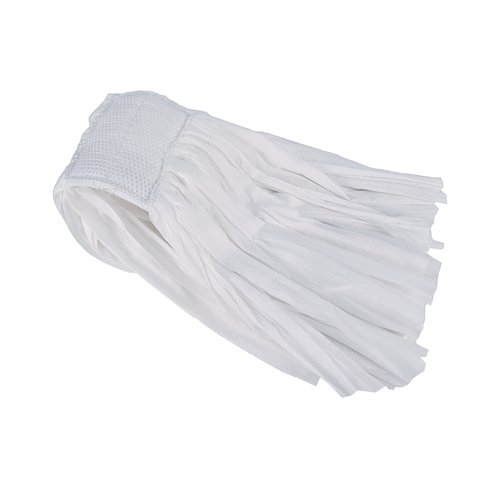 2Work Disposable Big White Mop Head 250g Pack of 10 2W10515