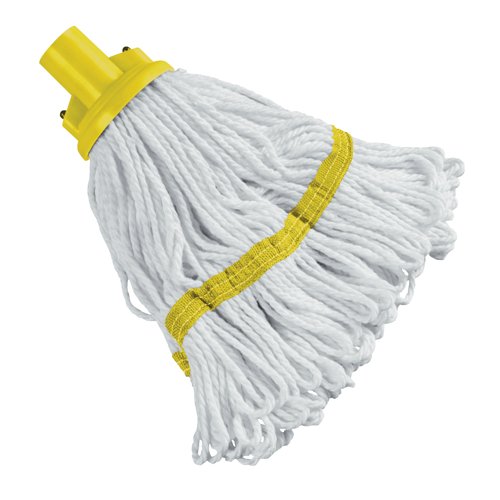 2Work Socket Mop Head 180g Yellow 2W10516