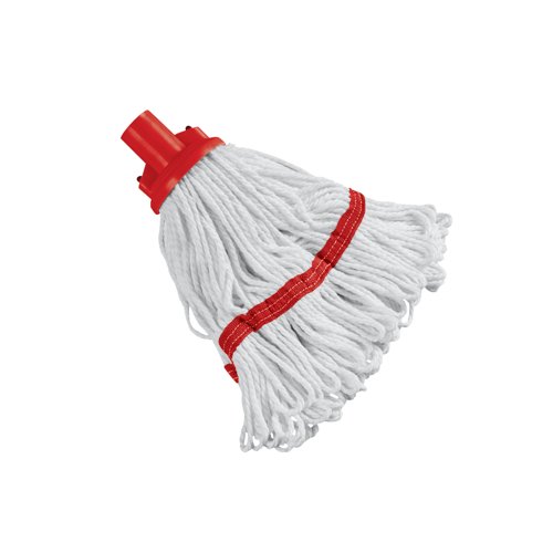2Work Socket Mop Head 180g Red 2W10519