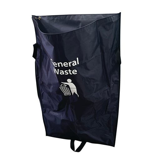2Work Tidy Sack General Waste in Vinyl Blue 2W10737
