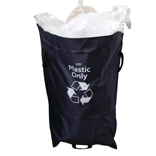 2Work Tidy Sack Plastic Only in Vinyl Blue 2W10740