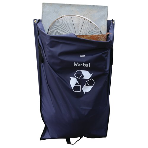 2Work Tidy Sack Metal in Vinyl Blue 2W10744